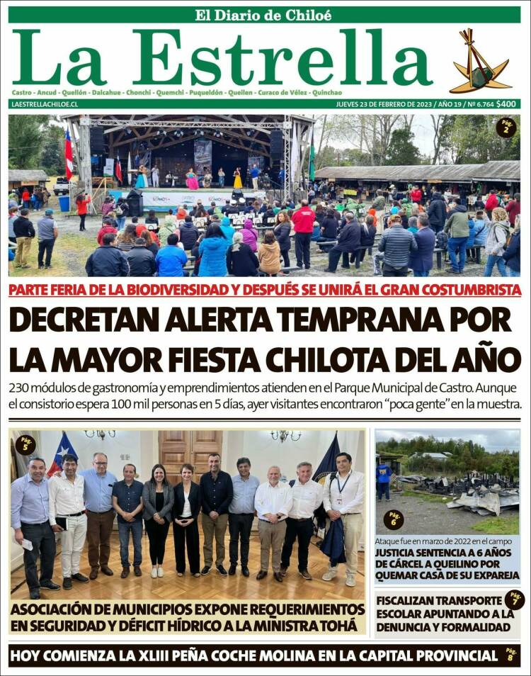 Portada de Estrella de Chiloé (Chile)