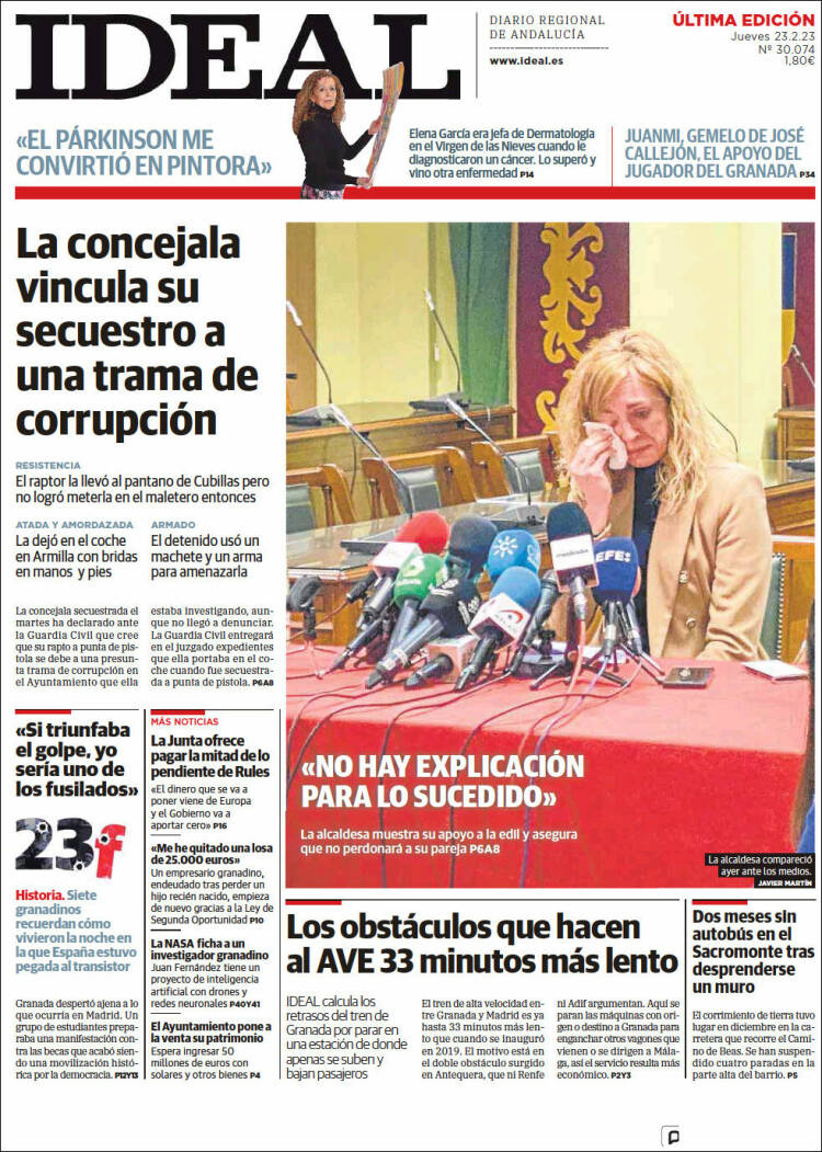 Portada de Ideal (Spain)