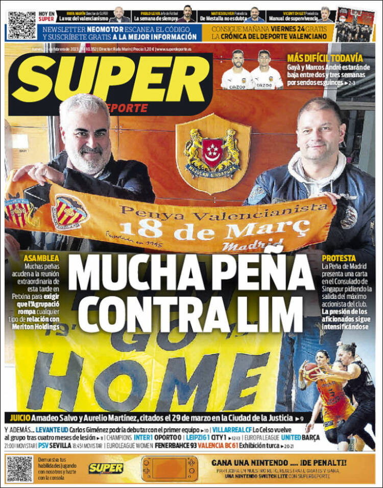 Portada de Superdeporte (Spain)