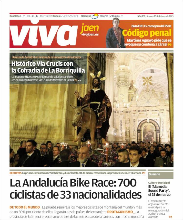 Portada de Viva Jaén (Spain)