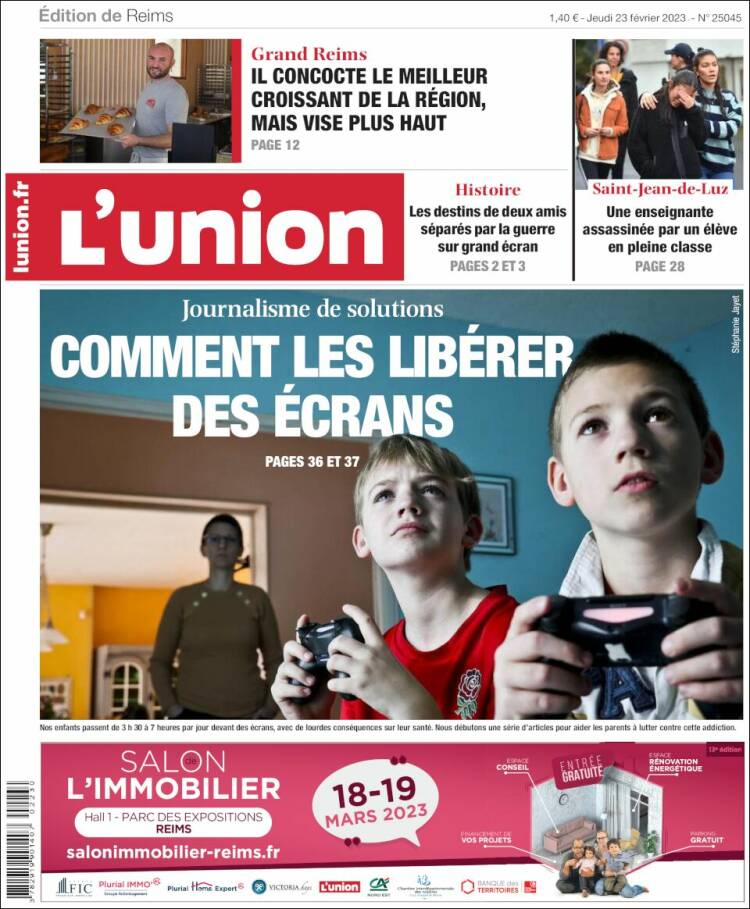 Portada de L'Union (France)