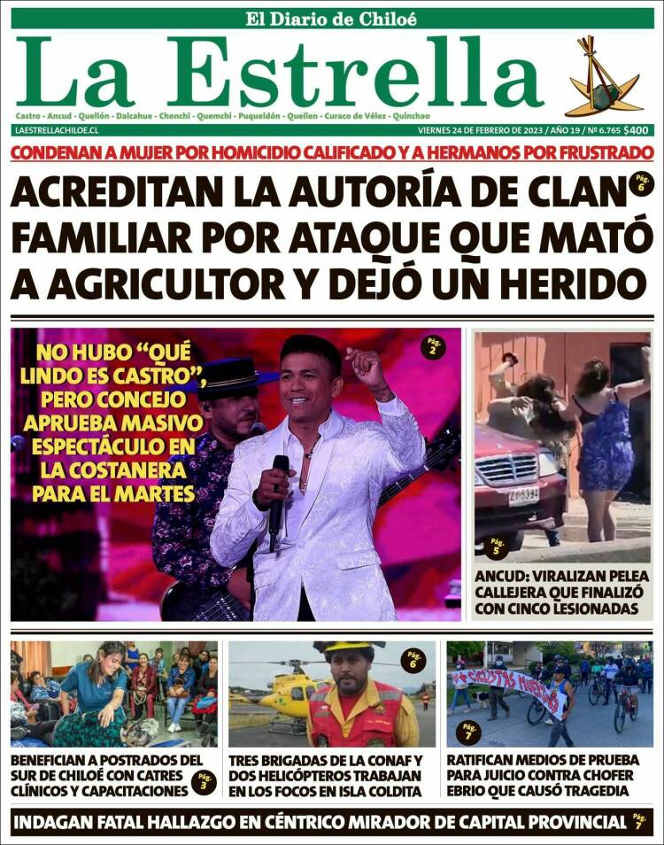 Portada de Estrella de Chiloé (Chile)