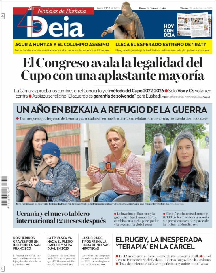 Portada de Deia (Spain)