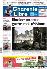 Portada de Charente Libre (France)