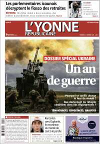 Portada de L'Yonne-Républicaine (France)