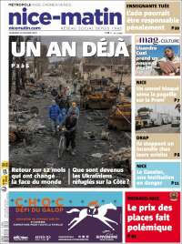 Portada de Nice-Matin (France)