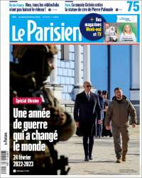 Portada de Le Parisien (France)