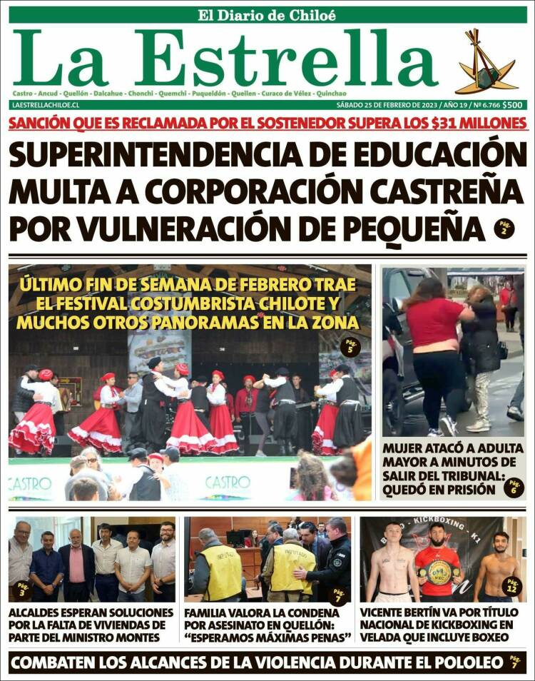 Portada de Estrella de Chiloé (Chile)