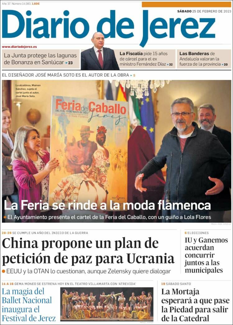 Portada de Diario de Jerez (España)