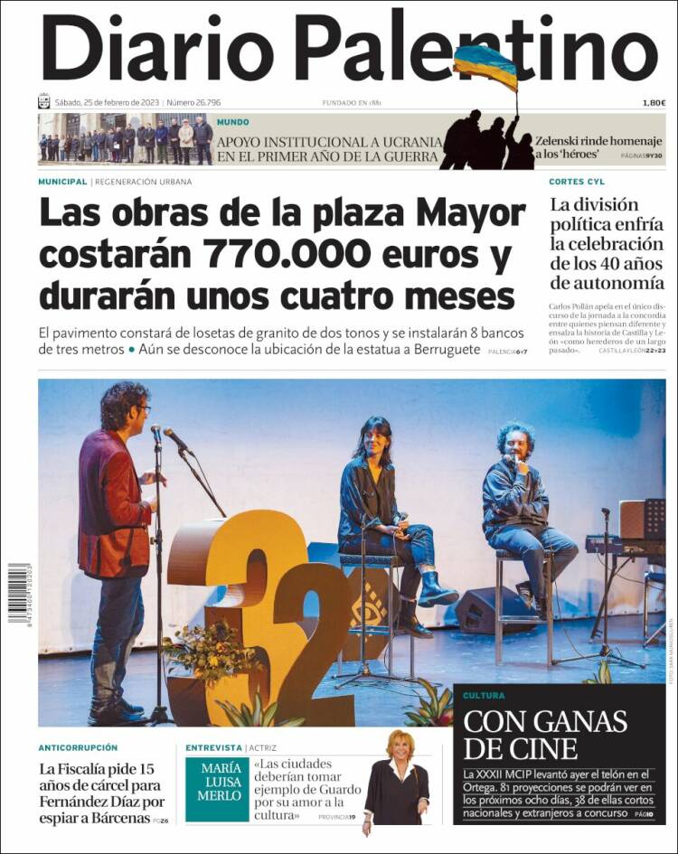 Portada de Diario Palentino (España)