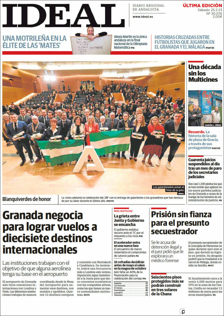 Portada de Ideal (España)