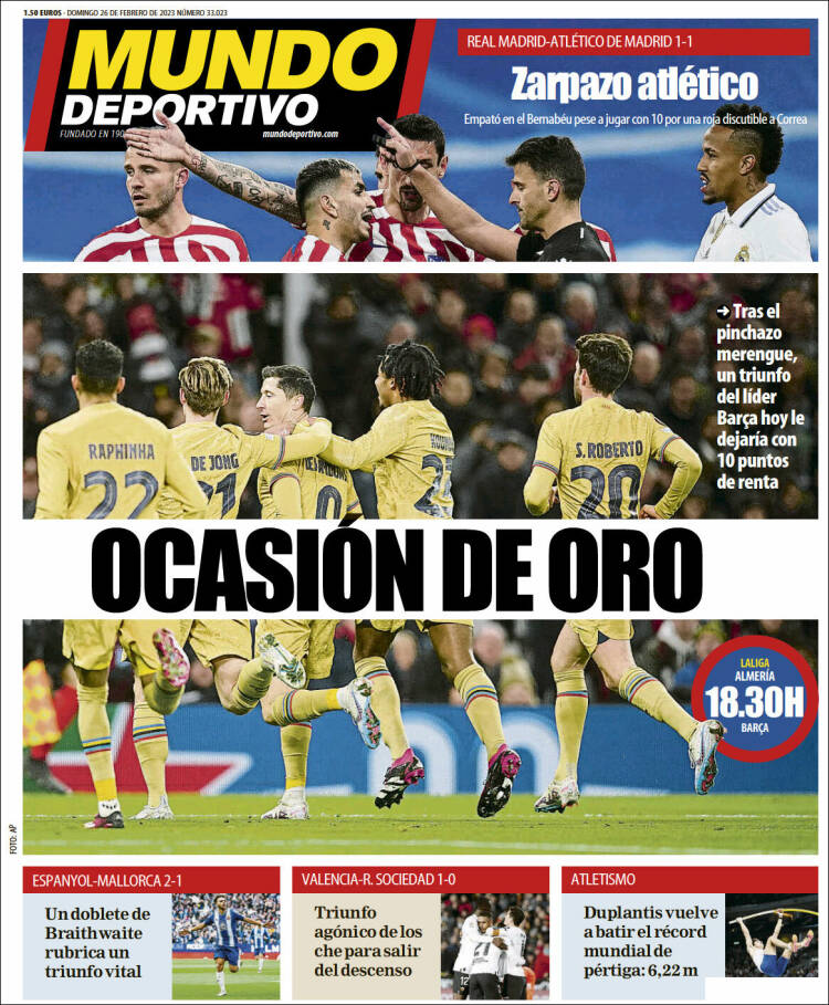 Portada de Mundo Atlético (España)