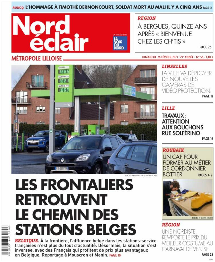 Portada de Nord Éclair (Francia)