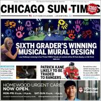 Portada de Chicago Sun-Times (USA)