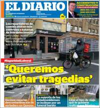 Portada de El Diario NY (USA)