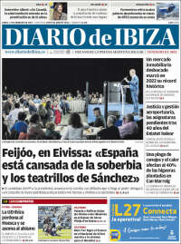 Portada de Diario de Ibiza (España)