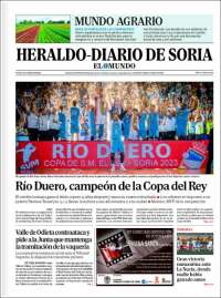 Portada de Diario de Soria (España)