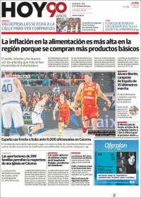 Portada de Hoy - Badajoz (España)