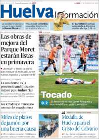 Portada de Huelva Información (España)