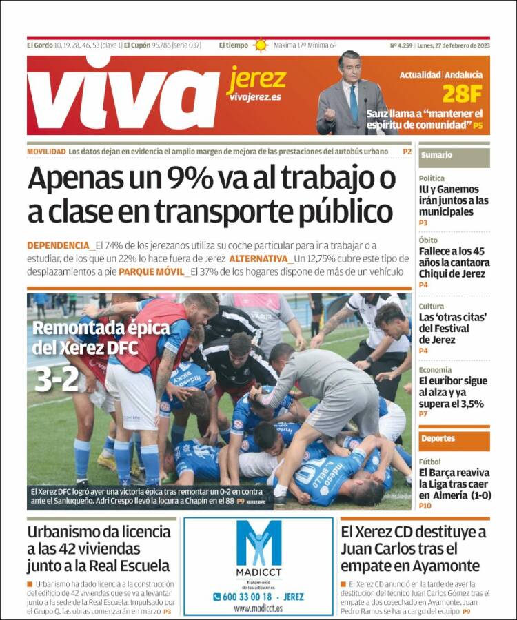 Portada de Información - Jerez (Espagne)