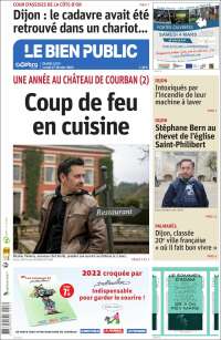 Portada de Le Bien Public (Francia)