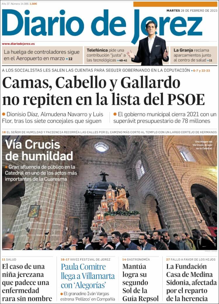 Portada de Diario de Jerez (España)