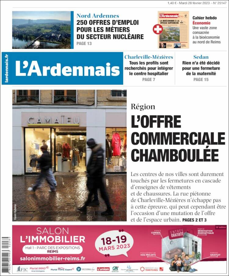 Portada de L'Ardenais (France)