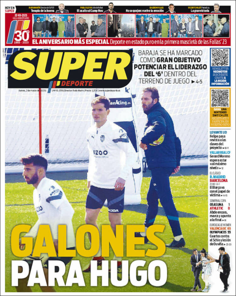 Portada de Superdeporte (España)