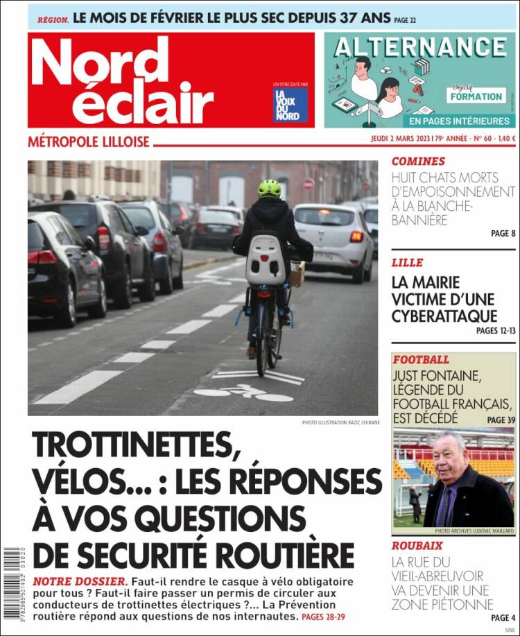 Portada de Nord Éclair (Francia)
