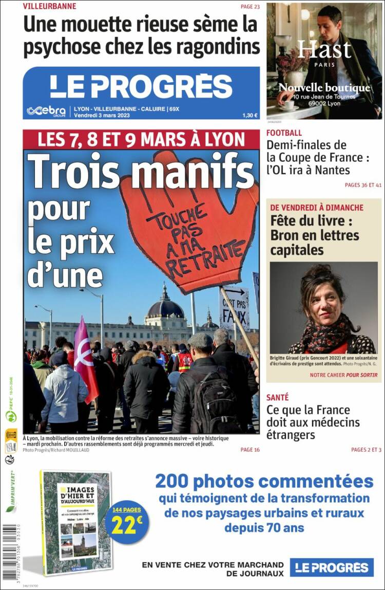 Portada de Progres de Fecamp (Francia)