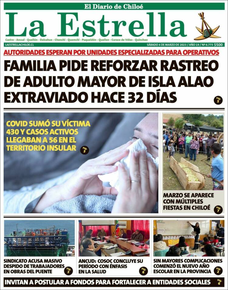 Portada de Estrella de Chiloé (Chile)