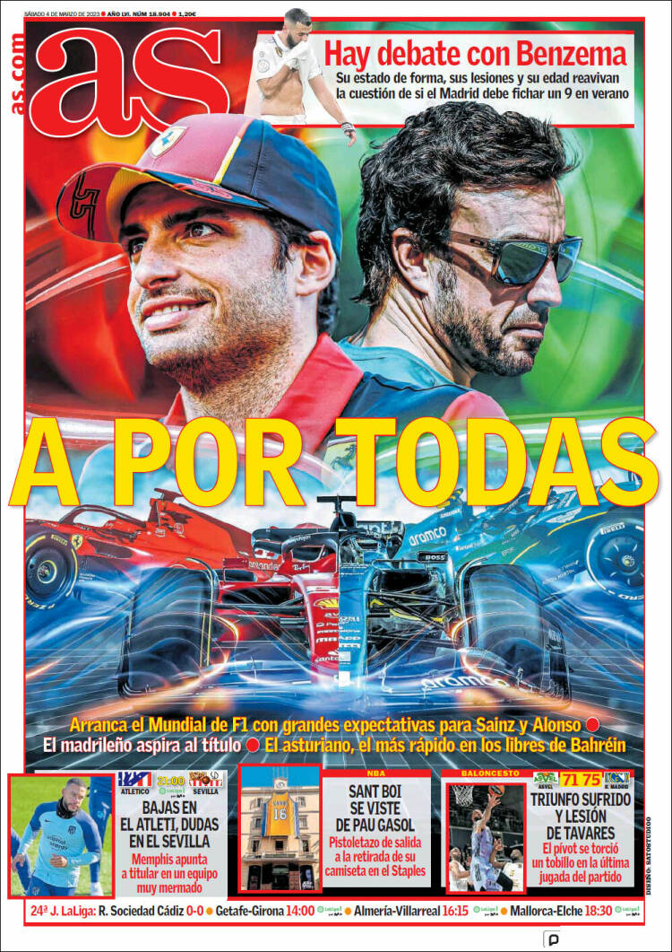 Portada de As (España)