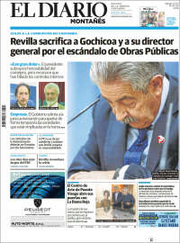 Portada de El Diario Montañés (España)