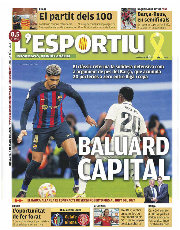 Portada de L'Esportiu (España)