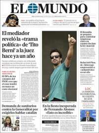 Portada de El Mundo (España)