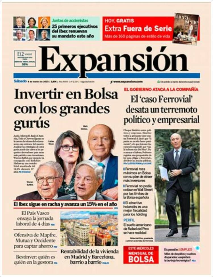 Portada de Expansión (Espa&ntilde;a)