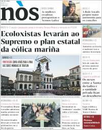 Portada de Nòs Diario (España)