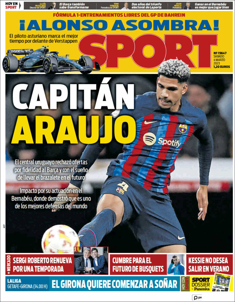 Portada de Sport (España)