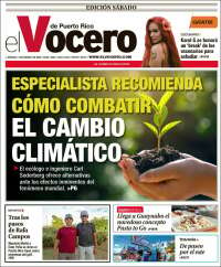 Portada de Vocero (Puerto Rico)