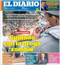 Portada de El Diario NY (USA)