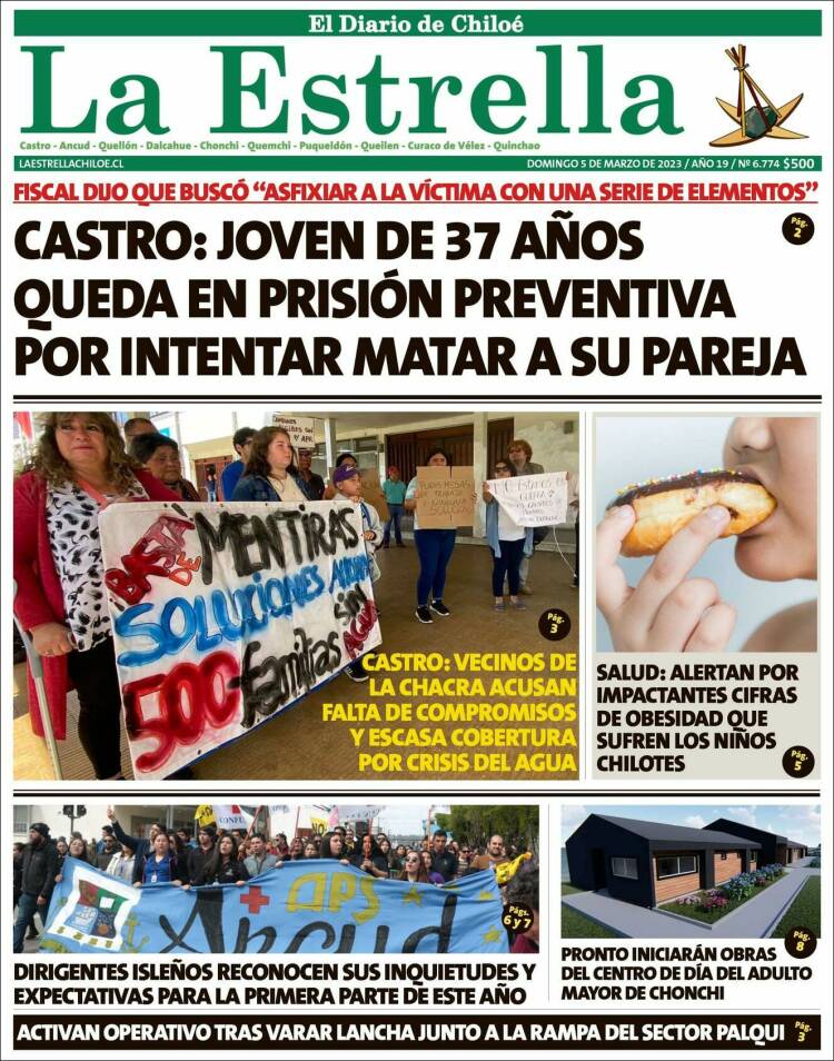 Portada de Estrella de Chiloé (Chile)