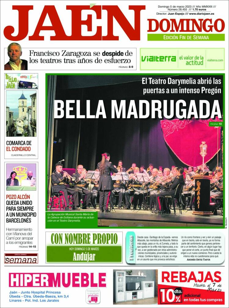 Portada de Diario Jaén (Espa&ntilde;a)