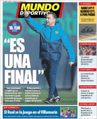 Portada de El Mundo Deportivo (España)