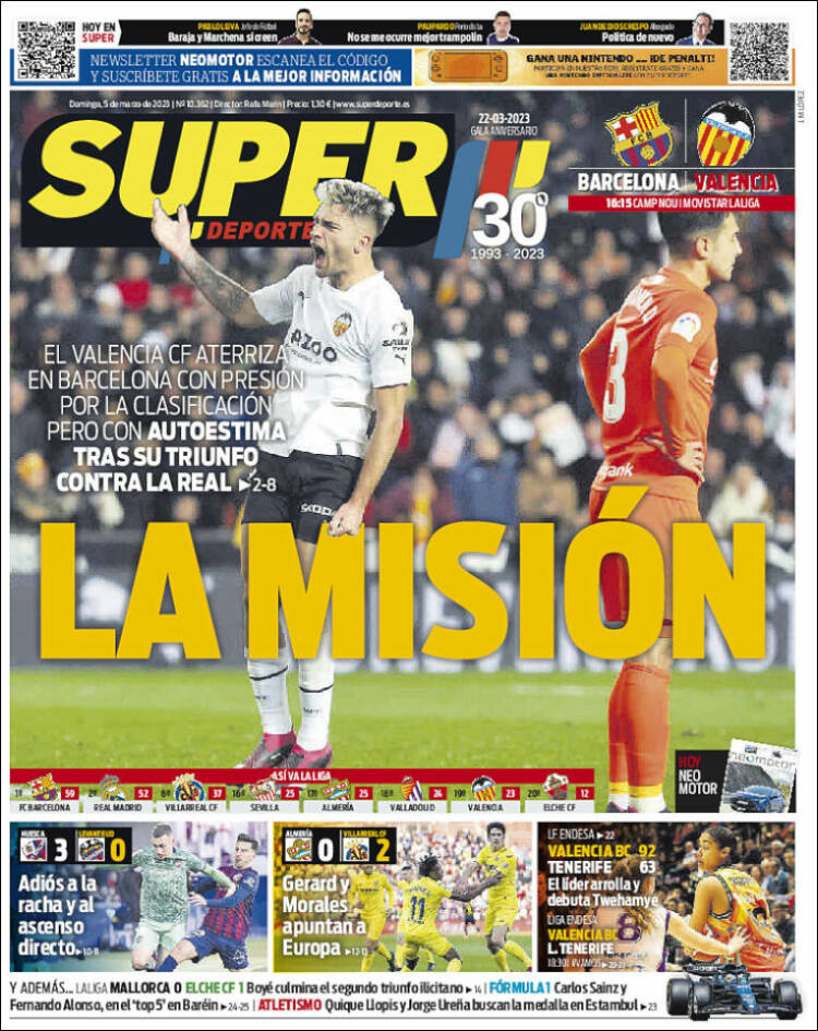 Portada de Superdeporte (España)