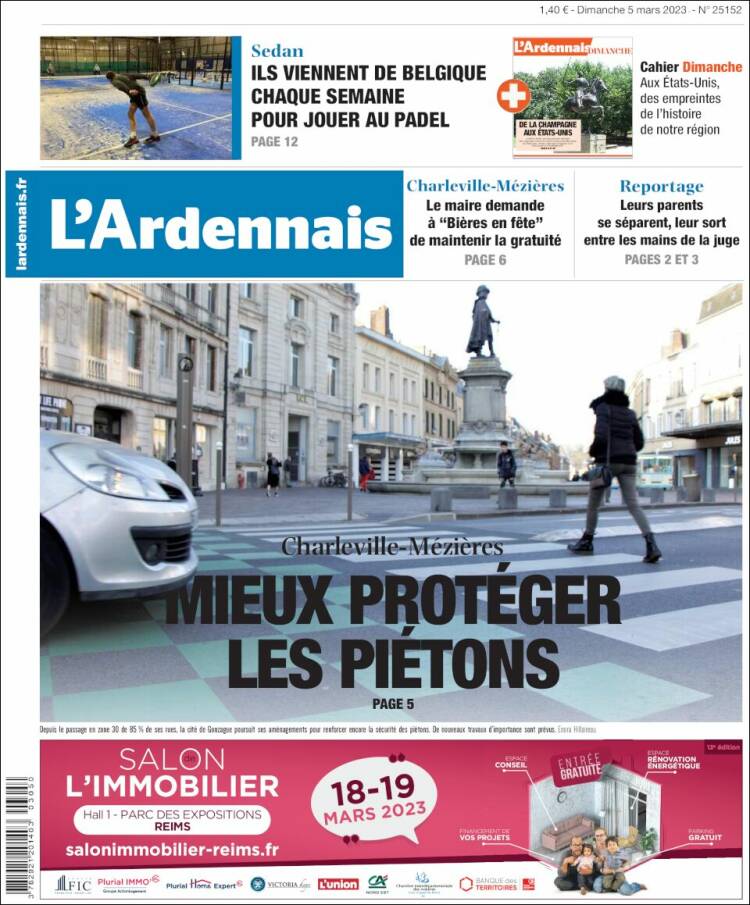 Portada de L'Ardenais (France)