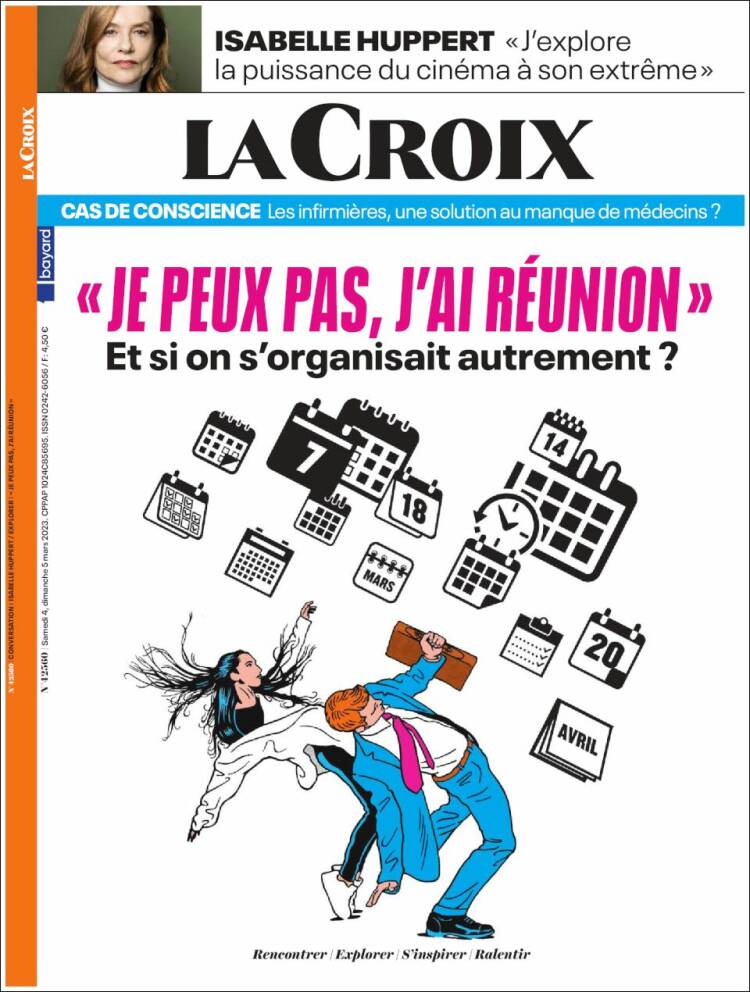 Portada de La Croix (France)