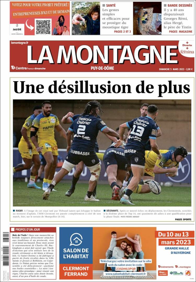 Portada de La Montagne (France)