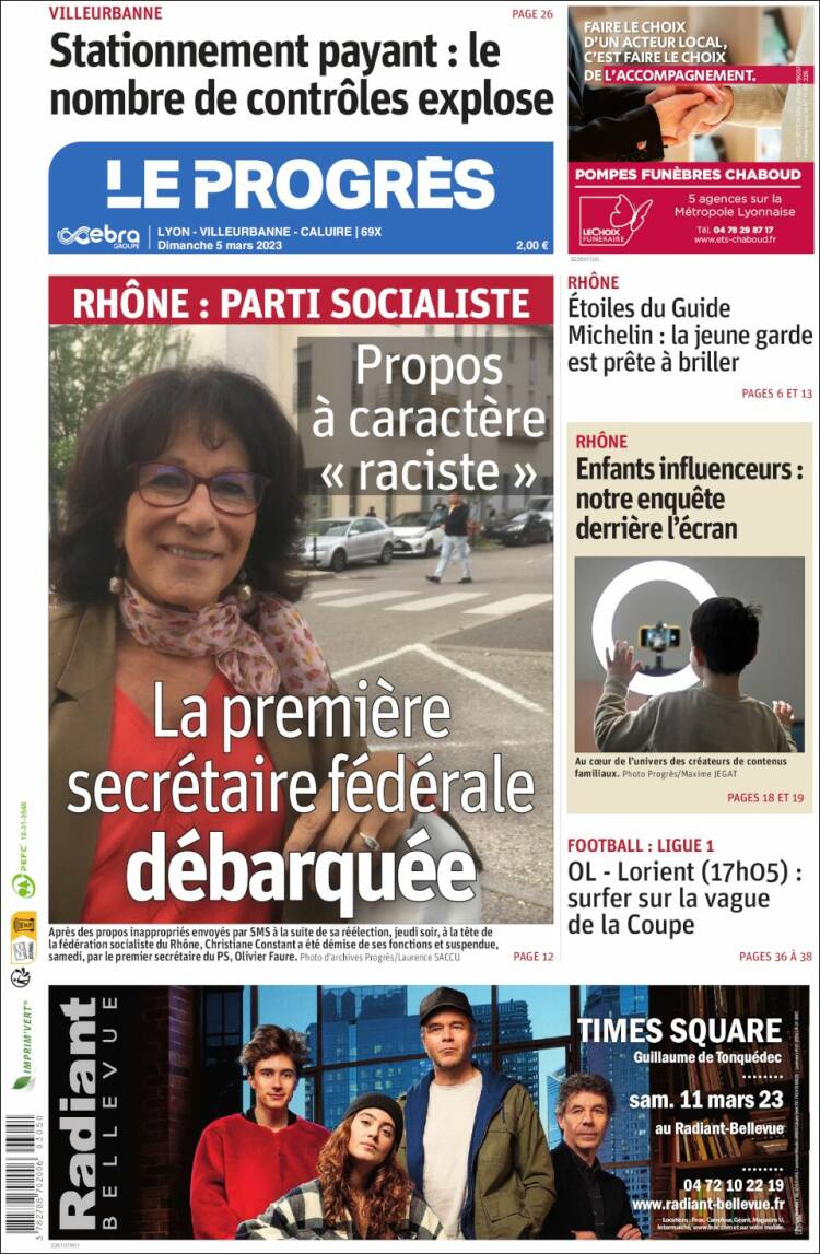 Portada de Progres de Fecamp (France)