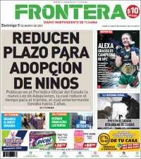 Portada de Frontera (México)