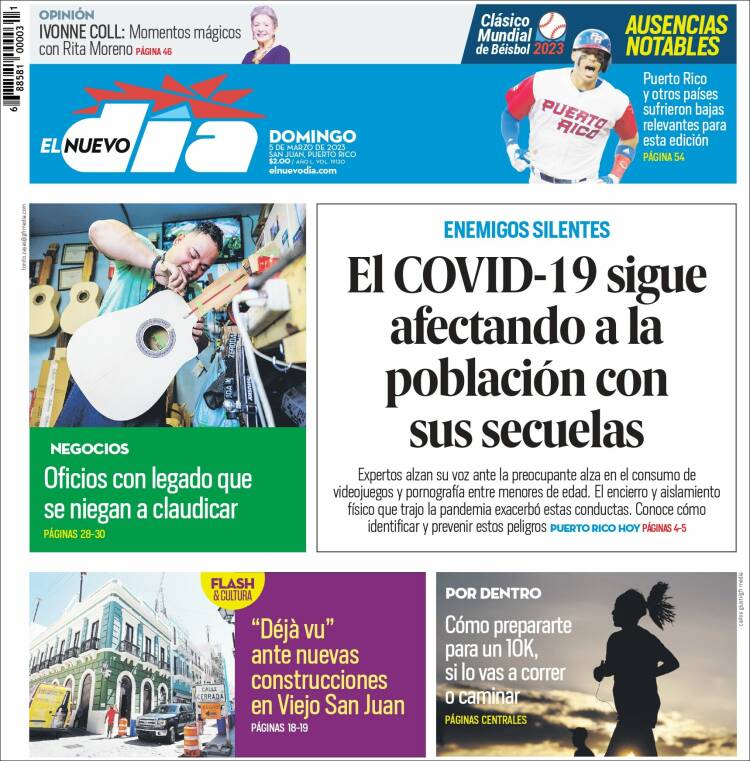 Periódico El Nuevo Día (Puerto Rico). Periódicos de Puerto Rico ...